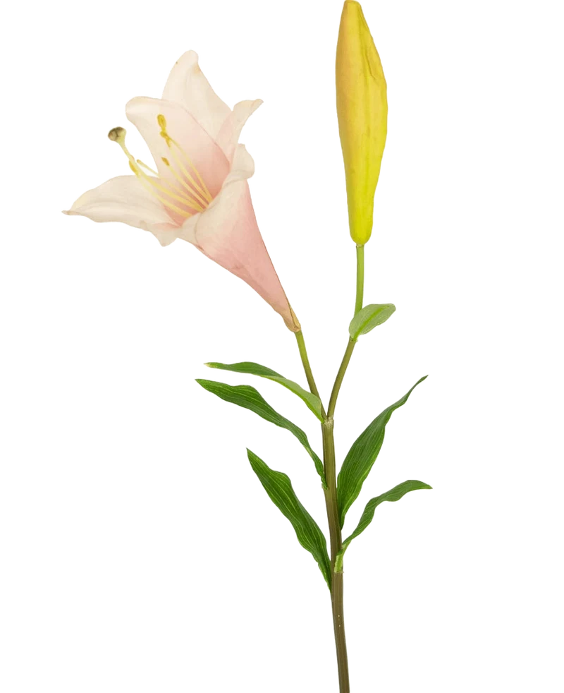 Künstliche Blume Exotische Lilie 74 cm rosa