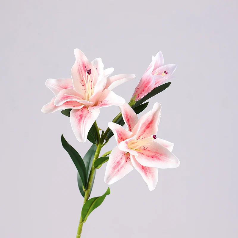 75 cm künstliche Lilien Tischzentren-Arrangements für Hochzeiten, zu Hause, Parties, Gärten und Büros als Dekoration