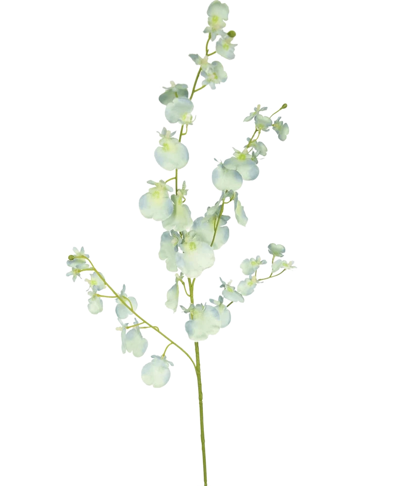 Kunsttak Orchidee 80 cm turquoise