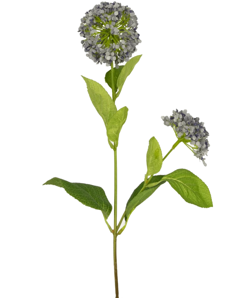 Kunstbloem Sneeuwbal/Viburnum 70 cm paars