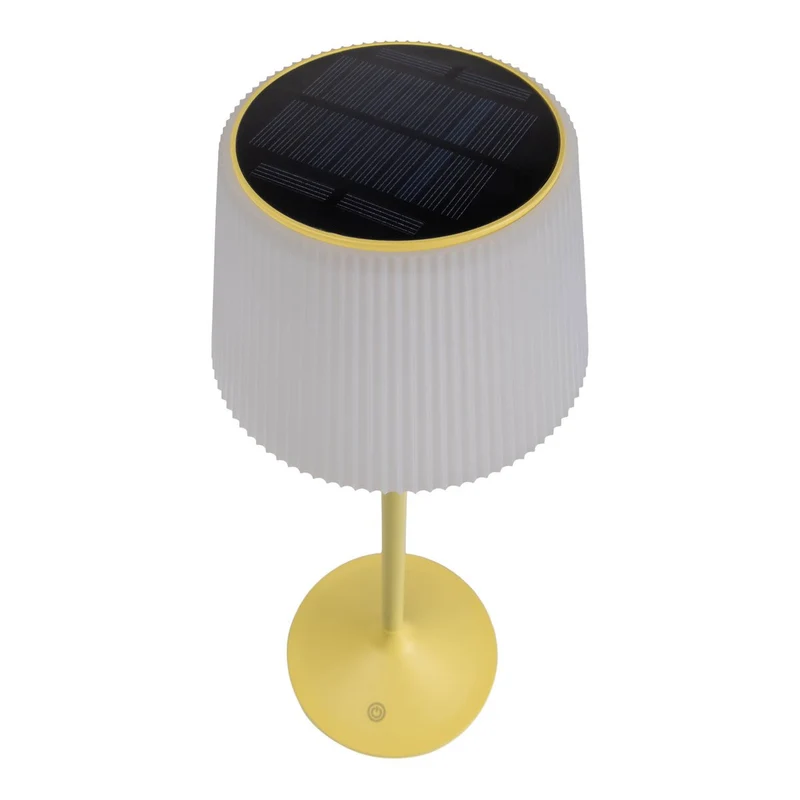 Solar-Akku-Tischleuchte „EMMI“ für den Außenbereich
