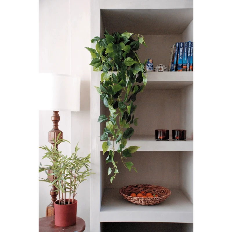 Künstliche Philodendron-Hängepflanze, 90 cm