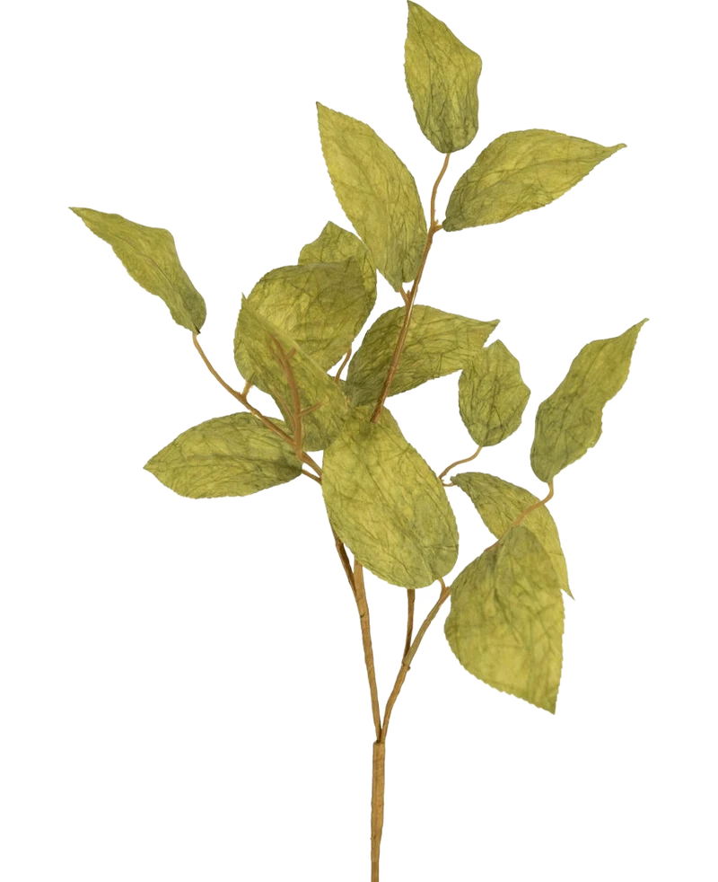 Künstlicher Apfel-Blatt-Zweig 70 cm