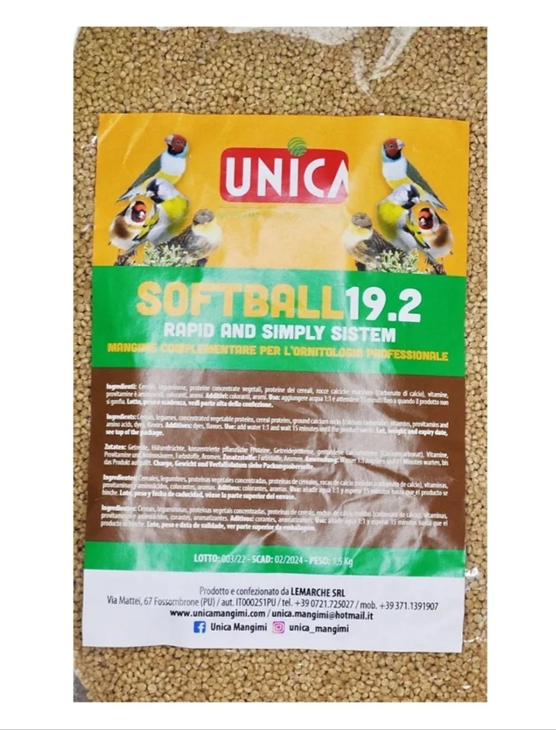 Softball Braun 1.5kg (Ersatz für PERLE MORBIDE WIT)