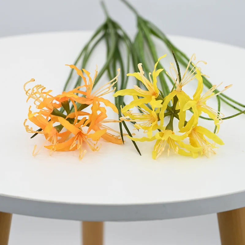 56 cm Künstliche Lycoris-Blume realistisch & pflegeleicht für Vase oder Dekoration