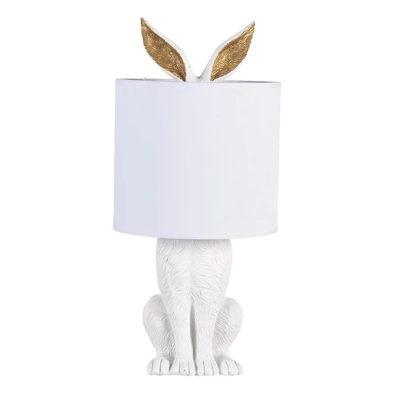 Tischleuchte im Hasen-Design, Landhausstil