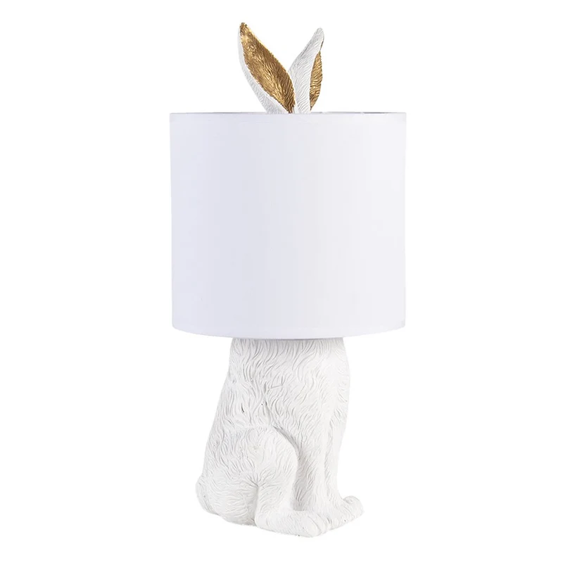 Tischleuchte im Hasen-Design, Landhausstil