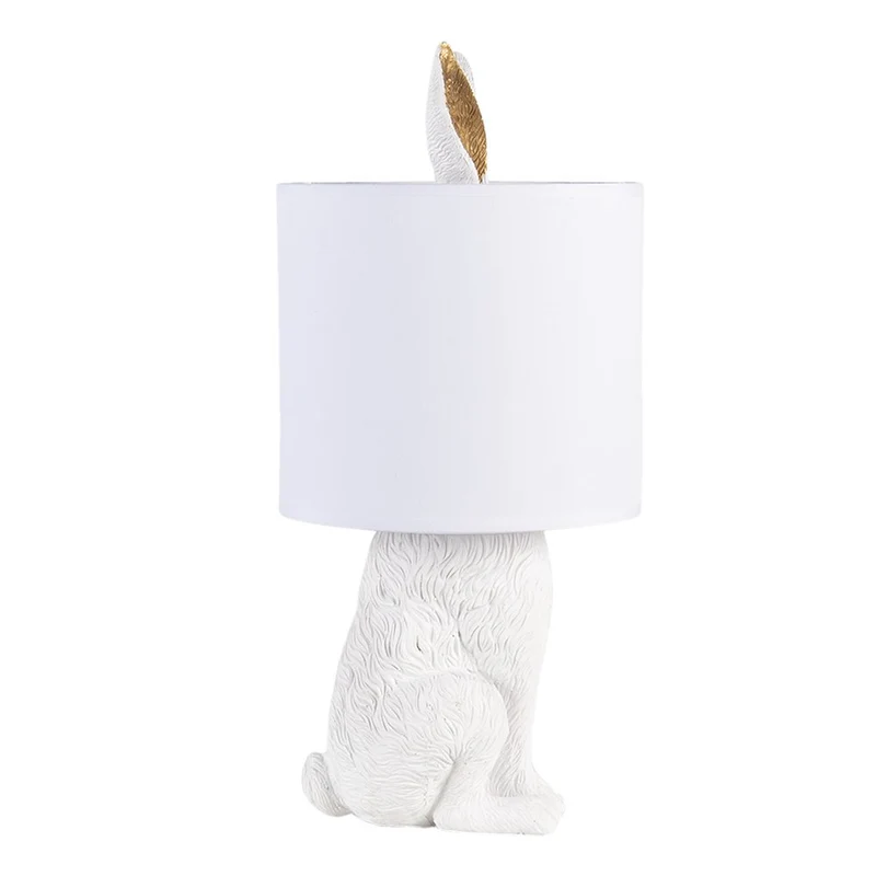 Tischleuchte im Hasen-Design, Landhausstil