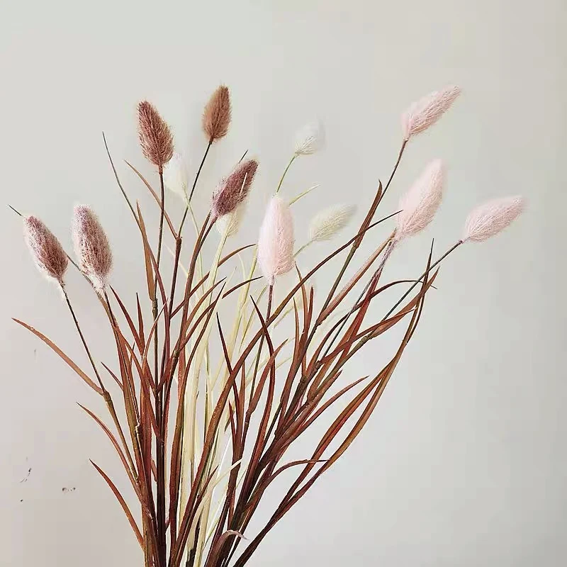 76 cm Künstliche Lagurus (Hasenschwänzchen) – Für Herbstblumenarrangements & Hochzeitszentrenstücke