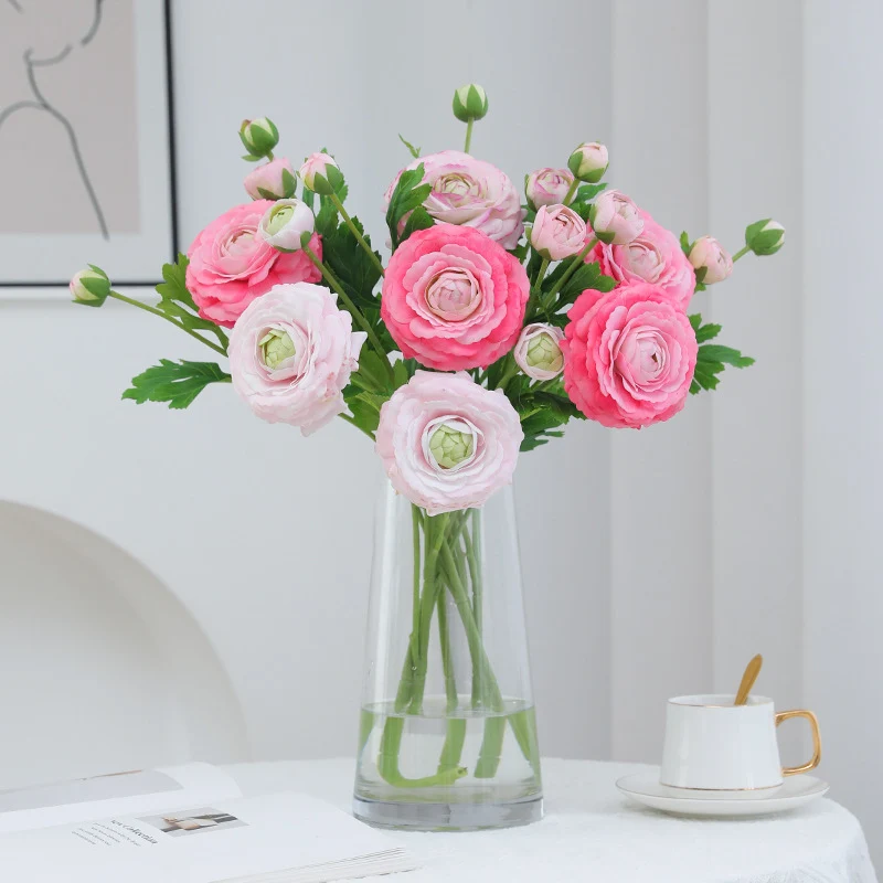 46cm Künstliche Ranunkeln – Für Blumenarrangements & Home-Design