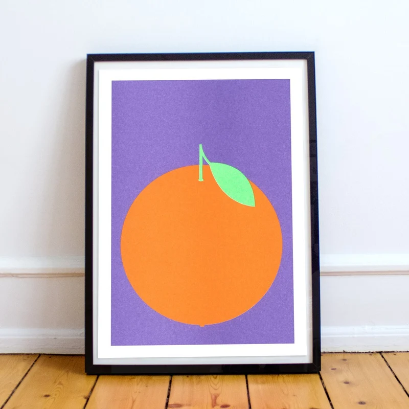 Artprint Poster Orange