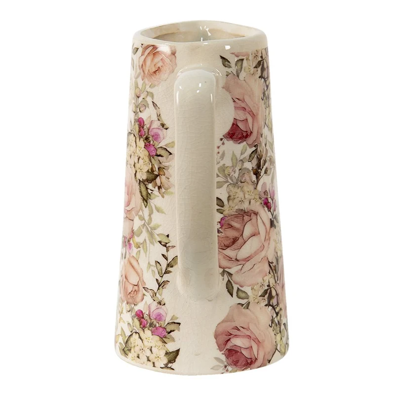 Keramik-Blumenwasserkrug 2100 ml, Rosa