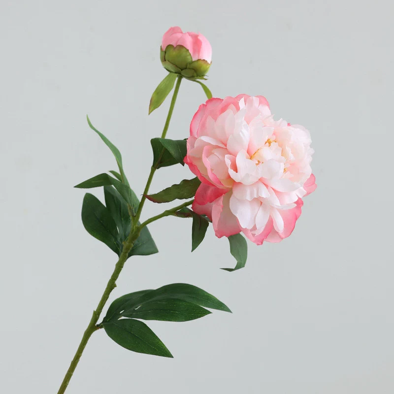 68 cm lange Künstliche Pfingstrosenstiele – Für Blumenarrangements & Home-Design