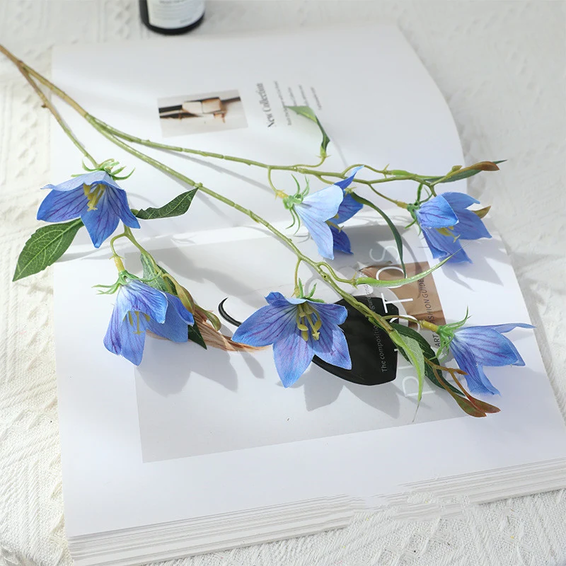 72 cm künstliche Glockenblumen – Ideal für Blumenarrangements & Heimdekoration