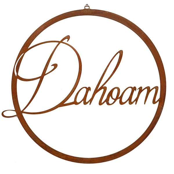Dahoam Loop – Metallring als Boho Wand- und Fensterdeko