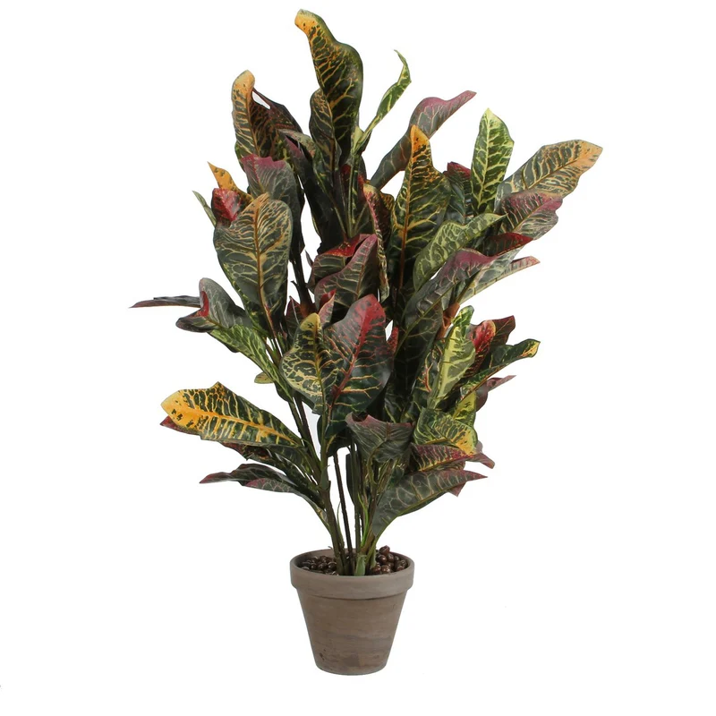 Künstliche Croton-Pflanze