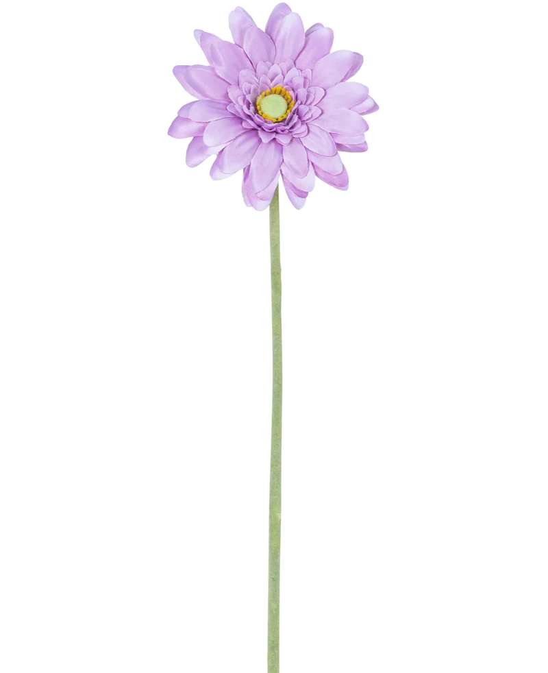 Künstliche Blume mini Gerbera 47 cm flieder