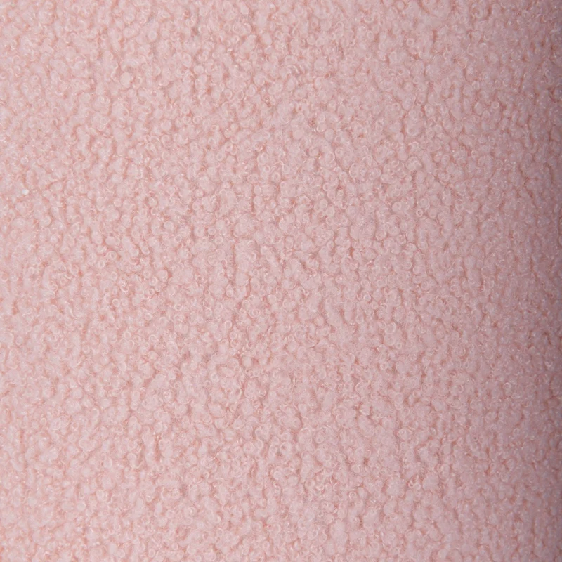 Tischleuchte "FLUFFY" mit Textilschirm und -fuß in Pink, E27, ca. 31 cm hoch