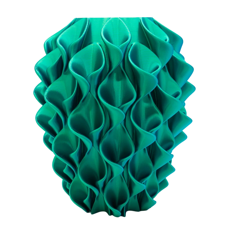 Bluma 3D-Vase – 3D-gedruckte Vase – nachhaltiges PLA – geeignet für künstliche Blumen
