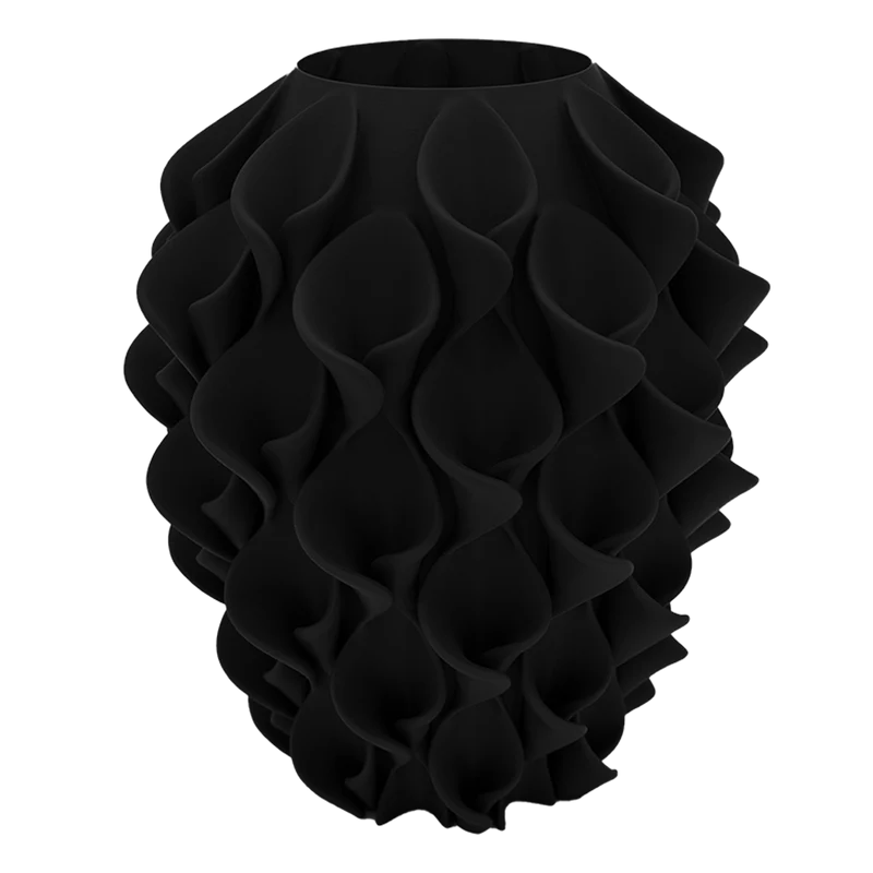Bluma 3D-Vase – 3D-gedruckte Vase – nachhaltiges PLA – geeignet für künstliche Blumen