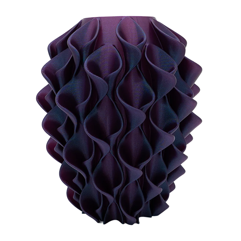 Bluma 3D-Vase – 3D-gedruckte Vase – nachhaltiges PLA – geeignet für künstliche Blumen
