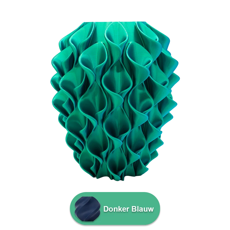 Bluma 3D-Vase – 3D-gedruckte Vase – nachhaltiges PLA – geeignet für künstliche Blumen