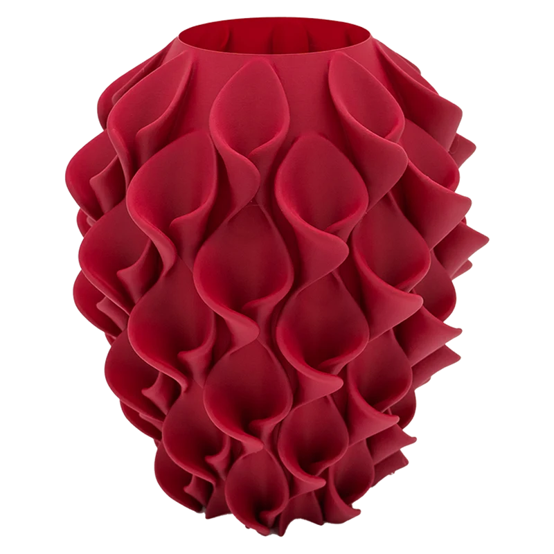 Bluma 3D-Vase – 3D-gedruckte Vase – nachhaltiges PLA – geeignet für künstliche Blumen