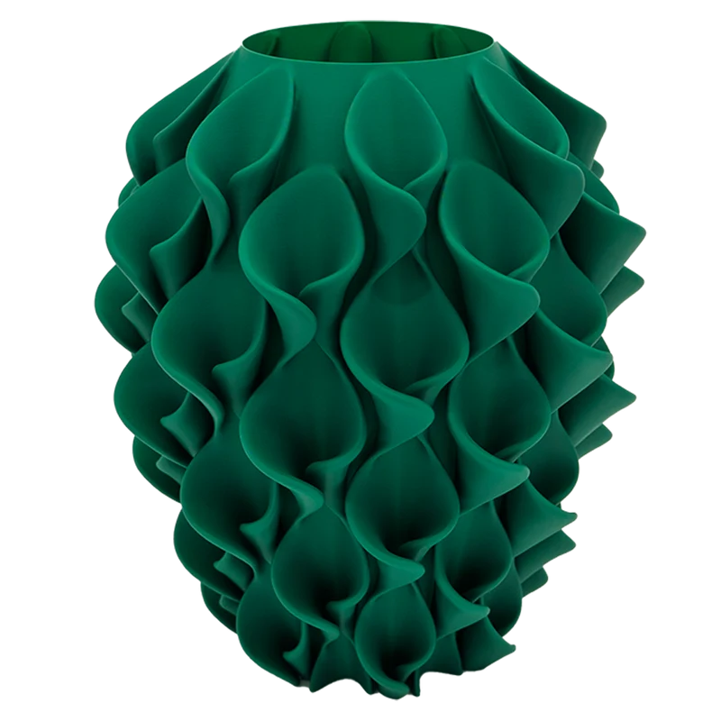Bluma 3D-Vase – 3D-gedruckte Vase – nachhaltiges PLA – geeignet für künstliche Blumen