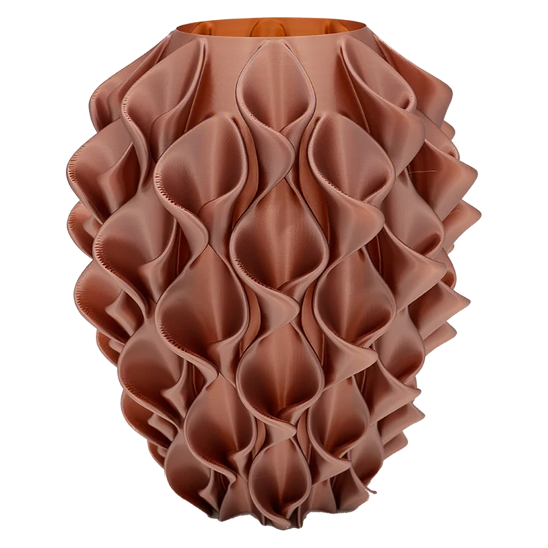 Bluma 3D-Vase – 3D-gedruckte Vase – nachhaltiges PLA – geeignet für künstliche Blumen