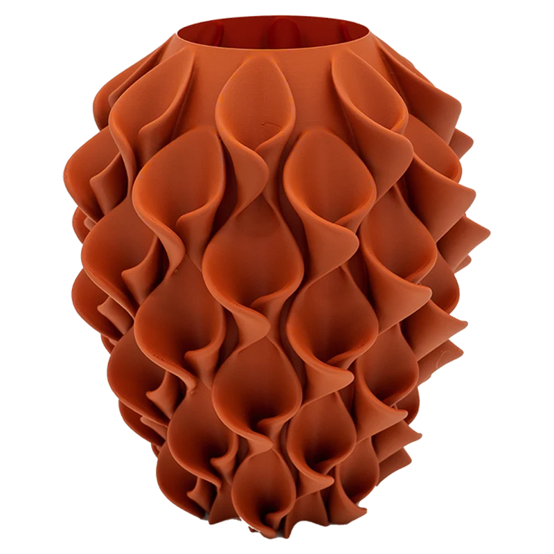 Bluma 3D-Vase – 3D-gedruckte Vase – nachhaltiges PLA – geeignet für künstliche Blumen