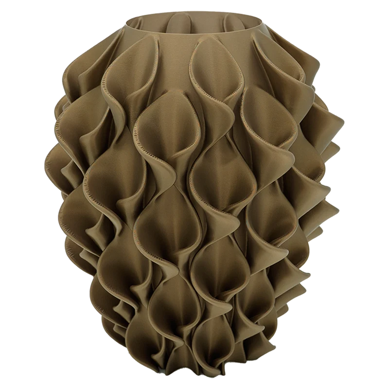 Bluma 3D-Vase – 3D-gedruckte Vase – nachhaltiges PLA – geeignet für künstliche Blumen