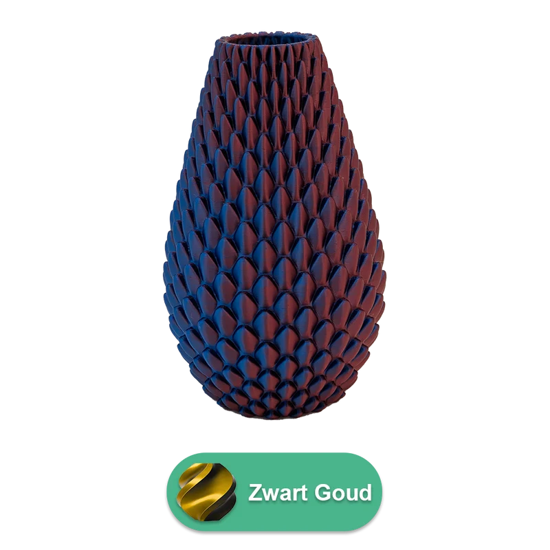 Myraka 3D-Vase – 3D-gedruckte Vase – nachhaltiges PLA – geeignet für künstliche Blumen