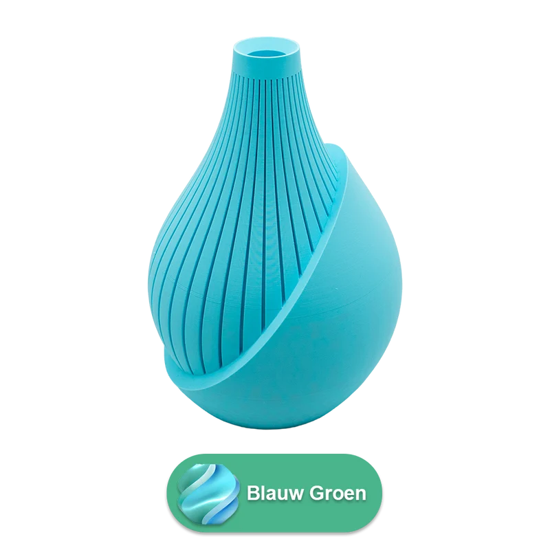 Elodie 3D-Vase – 3D-gedruckte Vase – nachhaltiges PLA – geeignet für künstliche Blumen