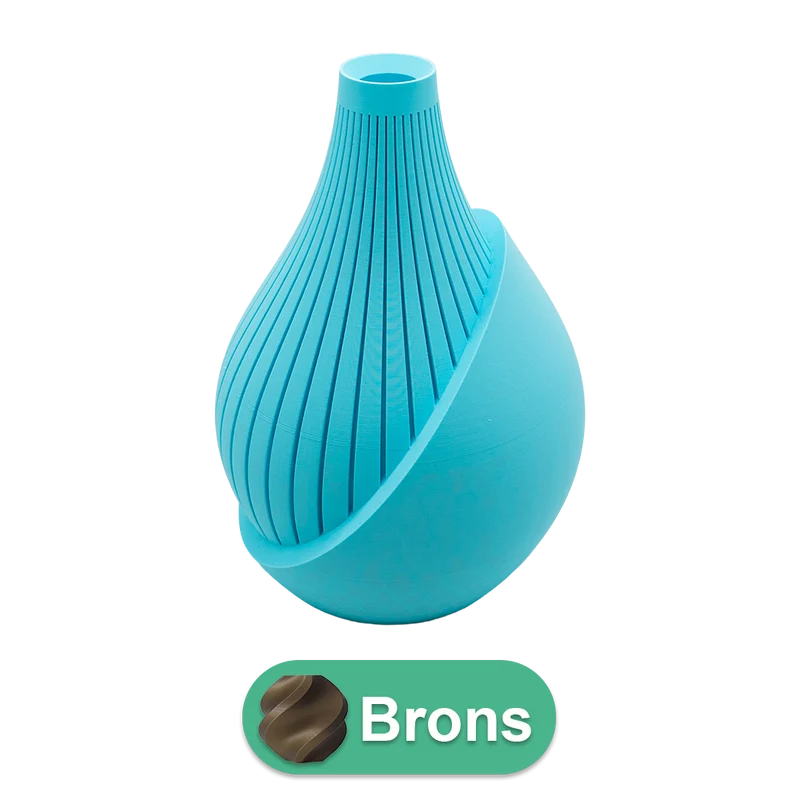 Elodie 3D-Vase – 3D-gedruckte Vase – nachhaltiges PLA – geeignet für künstliche Blumen