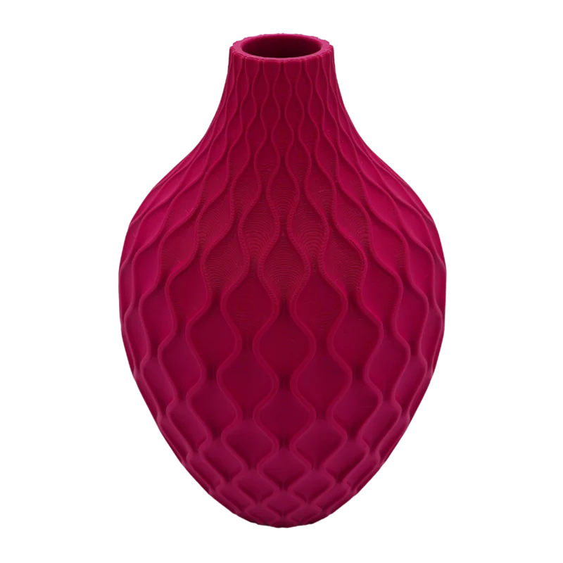 Ophira 3D-Vase – 3D-gedruckte Vase – nachhaltiges PLA – geeignet für künstliche Blumen