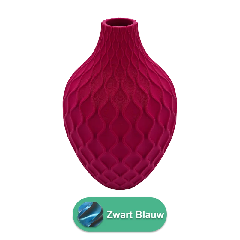 Ophira 3D-Vase – 3D-gedruckte Vase – nachhaltiges PLA – geeignet für künstliche Blumen
