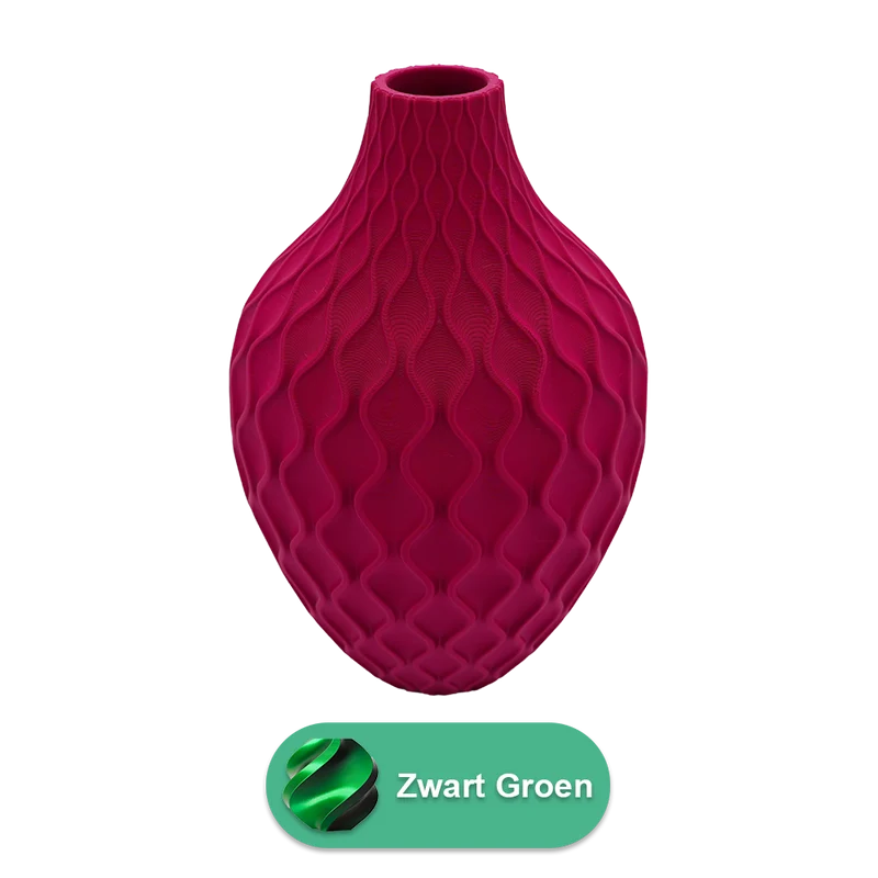 Ophira 3D-Vase – 3D-gedruckte Vase – nachhaltiges PLA – geeignet für künstliche Blumen