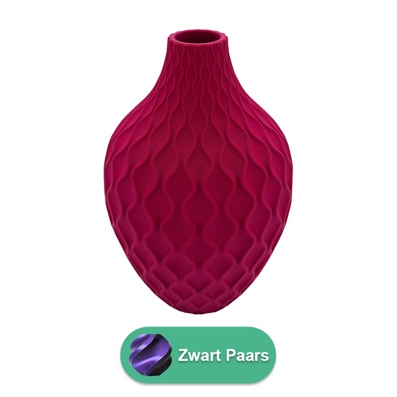 Ophira 3D-Vase – 3D-gedruckte Vase – nachhaltiges PLA – geeignet für künstliche Blumen