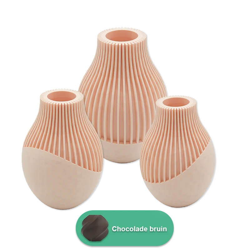 Ayra 3D-Vase – 3D-gedruckte Vase – nachhaltiges PLA – geeignet für künstliche Blumen
