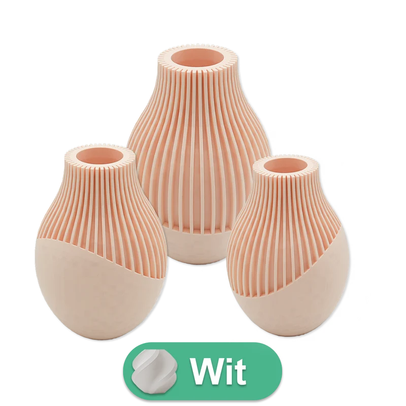 Ayra 3D-Vase – 3D-gedruckte Vase – nachhaltiges PLA – geeignet für künstliche Blumen