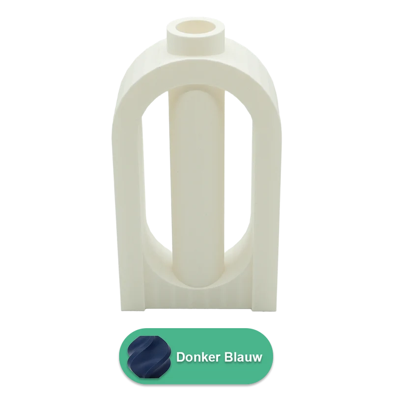Amora 3D-Vase – 3D-gedruckte Vase – nachhaltiges PLA – geeignet für künstliche Blumen