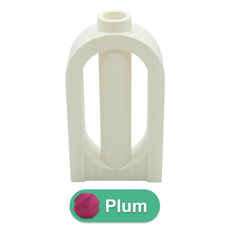 Amora 3D-Vase – 3D-gedruckte Vase – nachhaltiges PLA – geeignet für künstliche Blumen