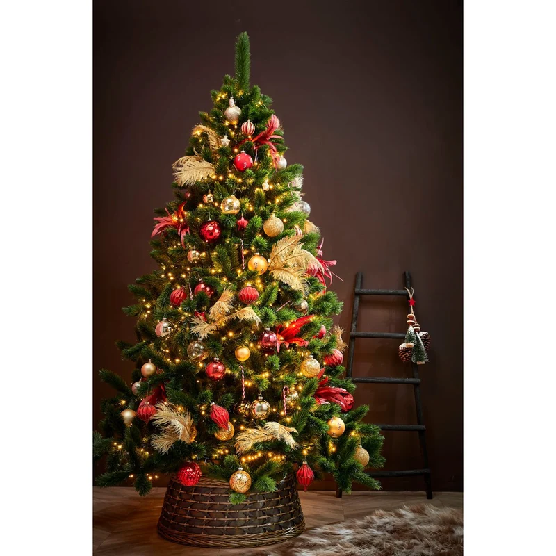Künstlicher Weihnachtsbaum Camden – H155 x Ø104 cm – Grün