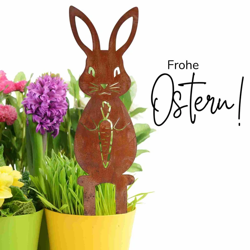 Karla Karotte – Garten Deko Kaninchen