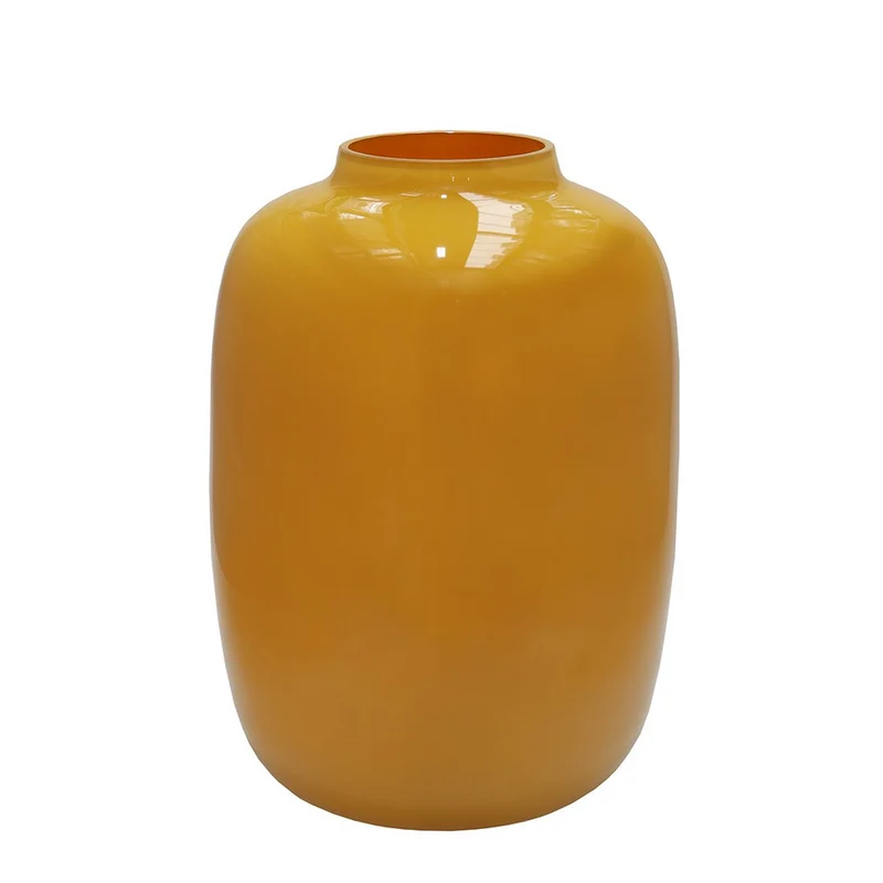 Vase Artic leuchtendes Gelb