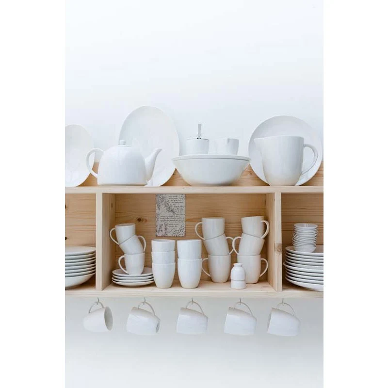 Set/36 Geschirr Rohweiß