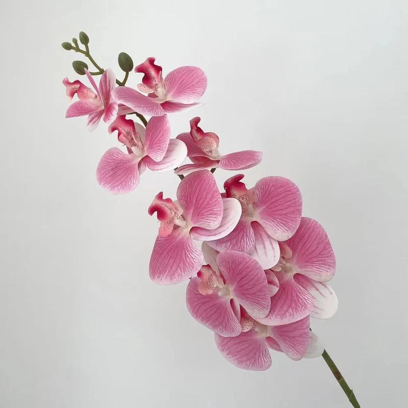 100cm künstliche Phalaenopsis Orchideen – Realistische Kunstorchidee für Blumenarrangements, Home Decor, Bürodekoration, Hochzeitszentren, DIY-Projekte