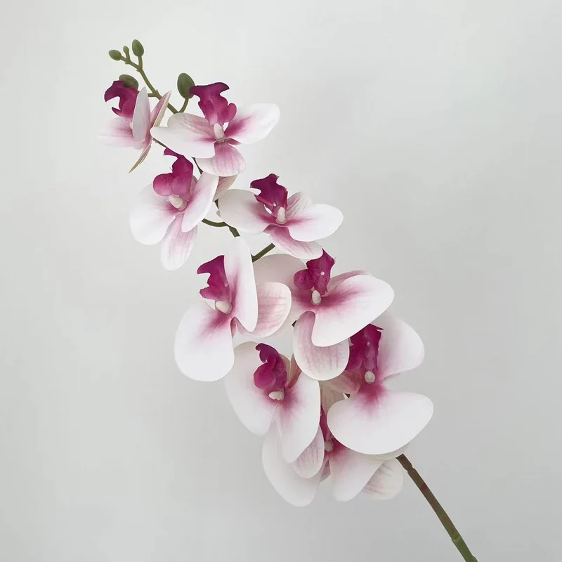 100cm künstliche Phalaenopsis Orchideen – Realistische Kunstorchidee für Blumenarrangements, Home Decor, Bürodekoration, Hochzeitszentren, DIY-Projekte