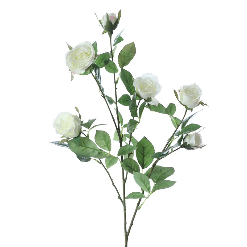 60cm Künstliche Rosenstiele mit Ästen- Zum Arrangieren, Wohnaccessoires, Home Decor, Blumen Dekoration