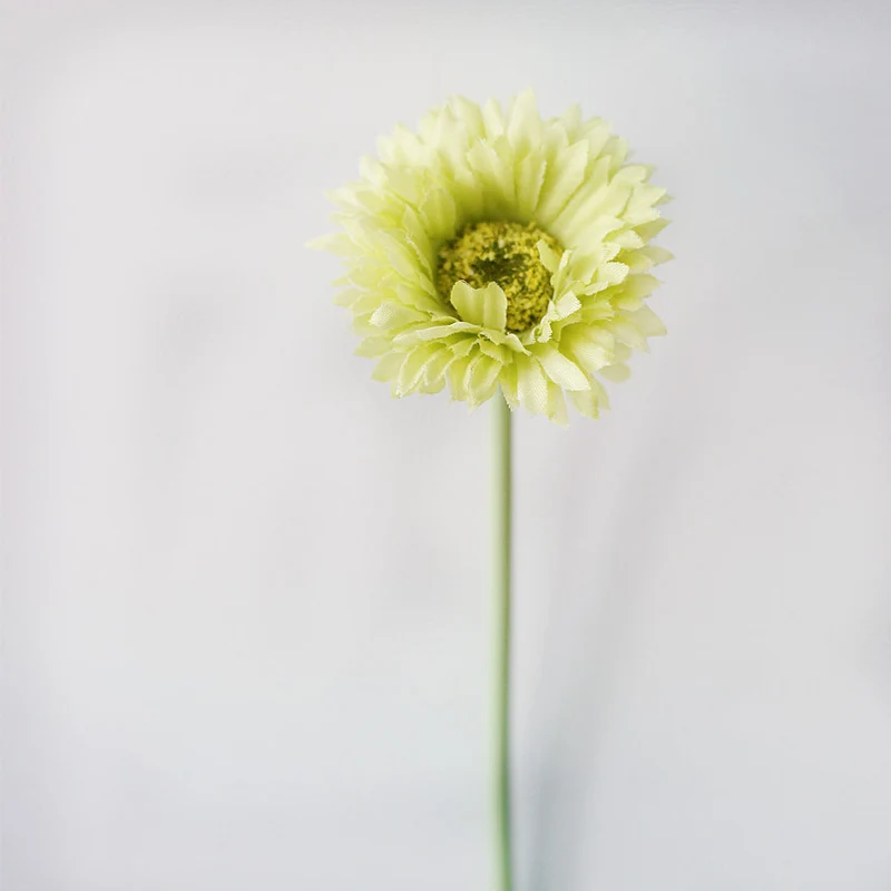 10 Stück 20cm Kunstblumen Afrikadaisy Stängel Gerbera Bouquet Frühling - Blumenarrangements für Tischdekoration